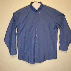 L.L. Bean Men's Wrinkle-Free Pinpoint Oxford Cloth Shirt, Traditional Fit 161/2